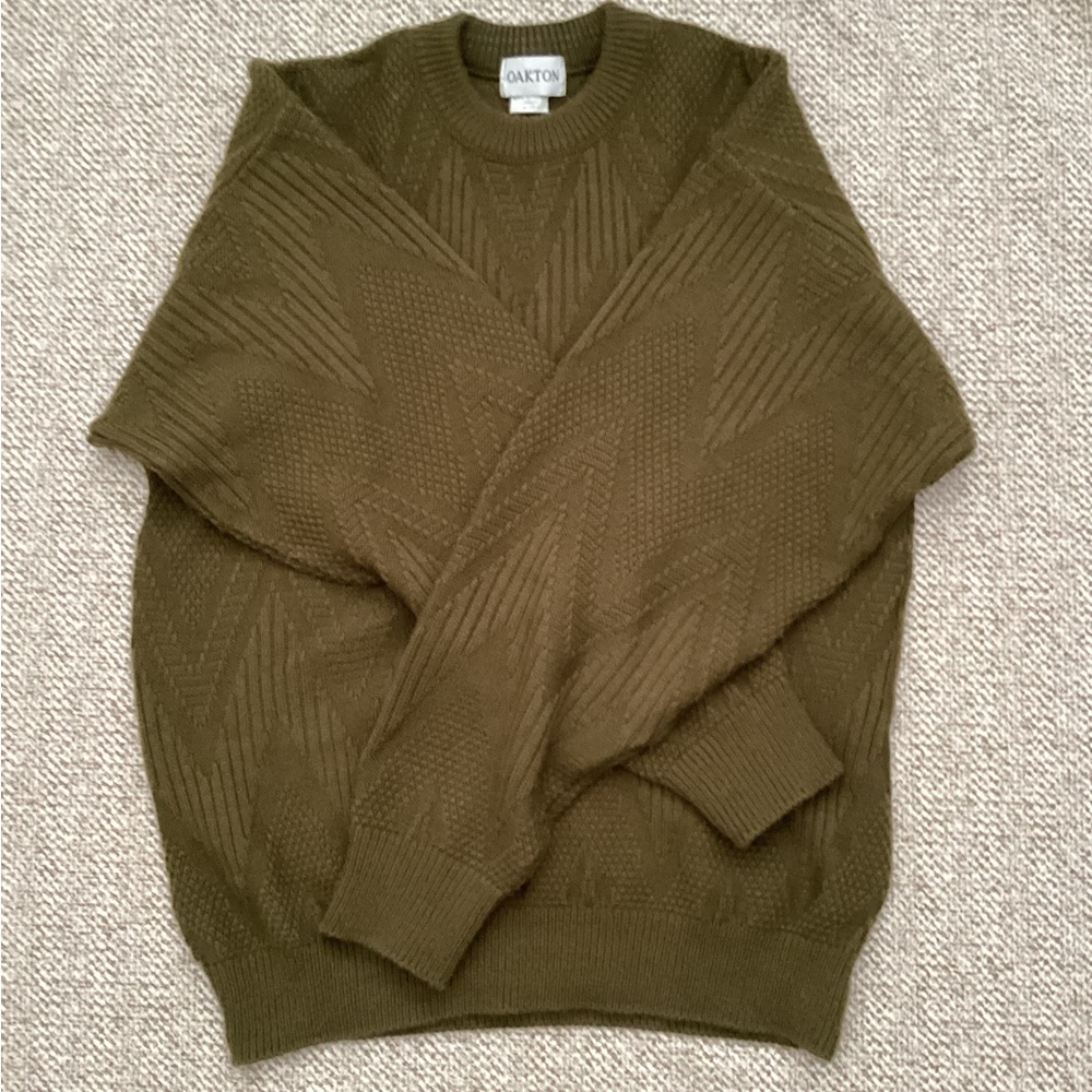 Vintage Oakton Crewneck Sweater, Size M
